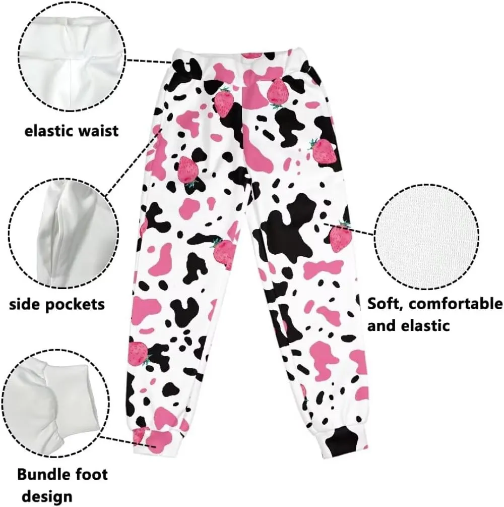 4-15 Y Trousers for Girls Trendy Casual Cozy Trousers with Pockets for Travel School