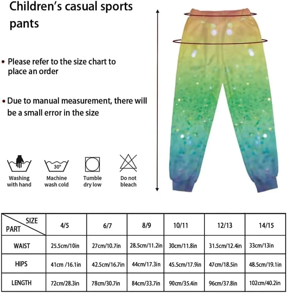 4-15 Y Trousers for Girls Trendy Casual Cozy Trousers with Pockets for Travel School