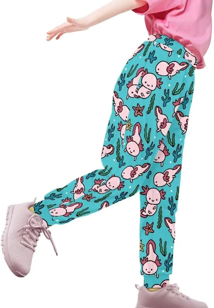 4-15 Y Trousers for Girls Trendy Casual Cozy Trousers with Pockets for Travel School