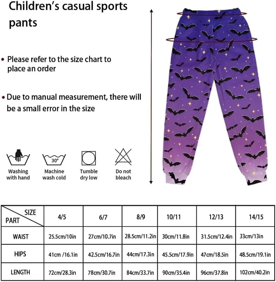 4-15 Y Trousers for Girls Trendy Casual Cozy Trousers with Pockets for Travel School