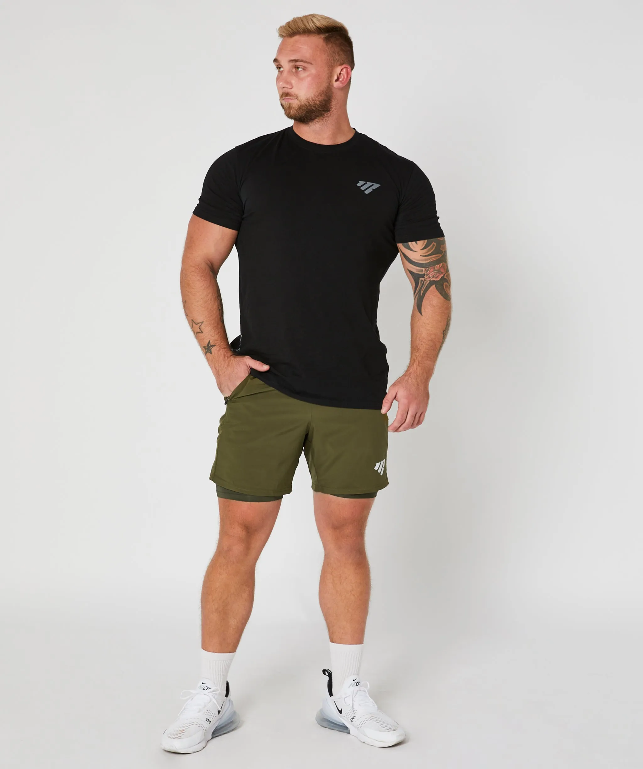 Active Shorts Khaki