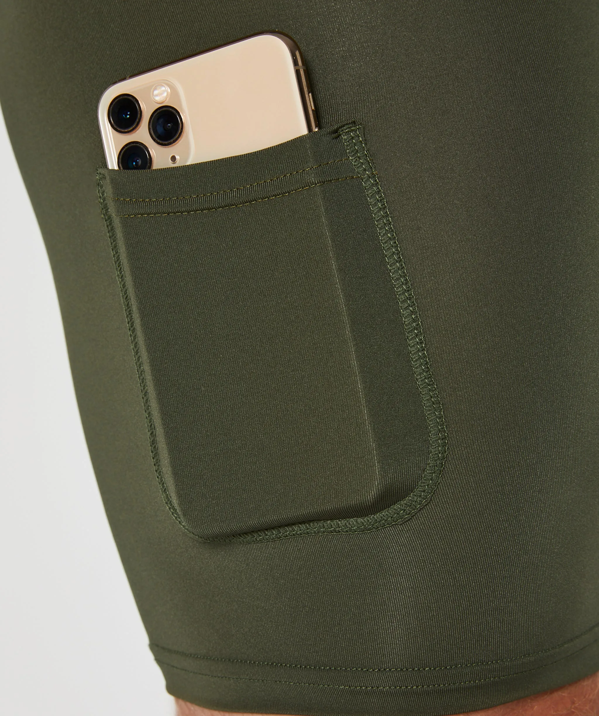 Active Shorts Khaki