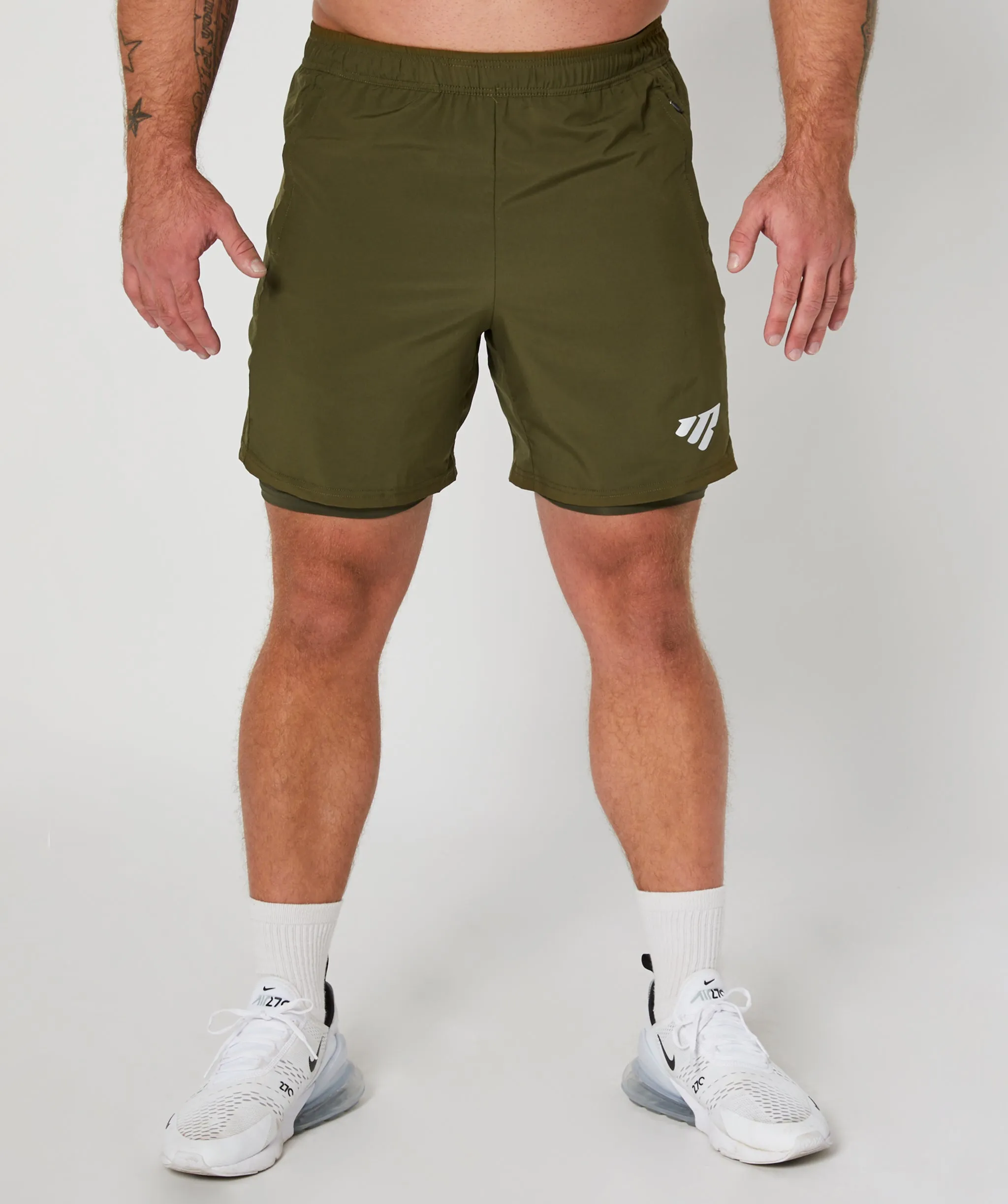 Active Shorts Khaki