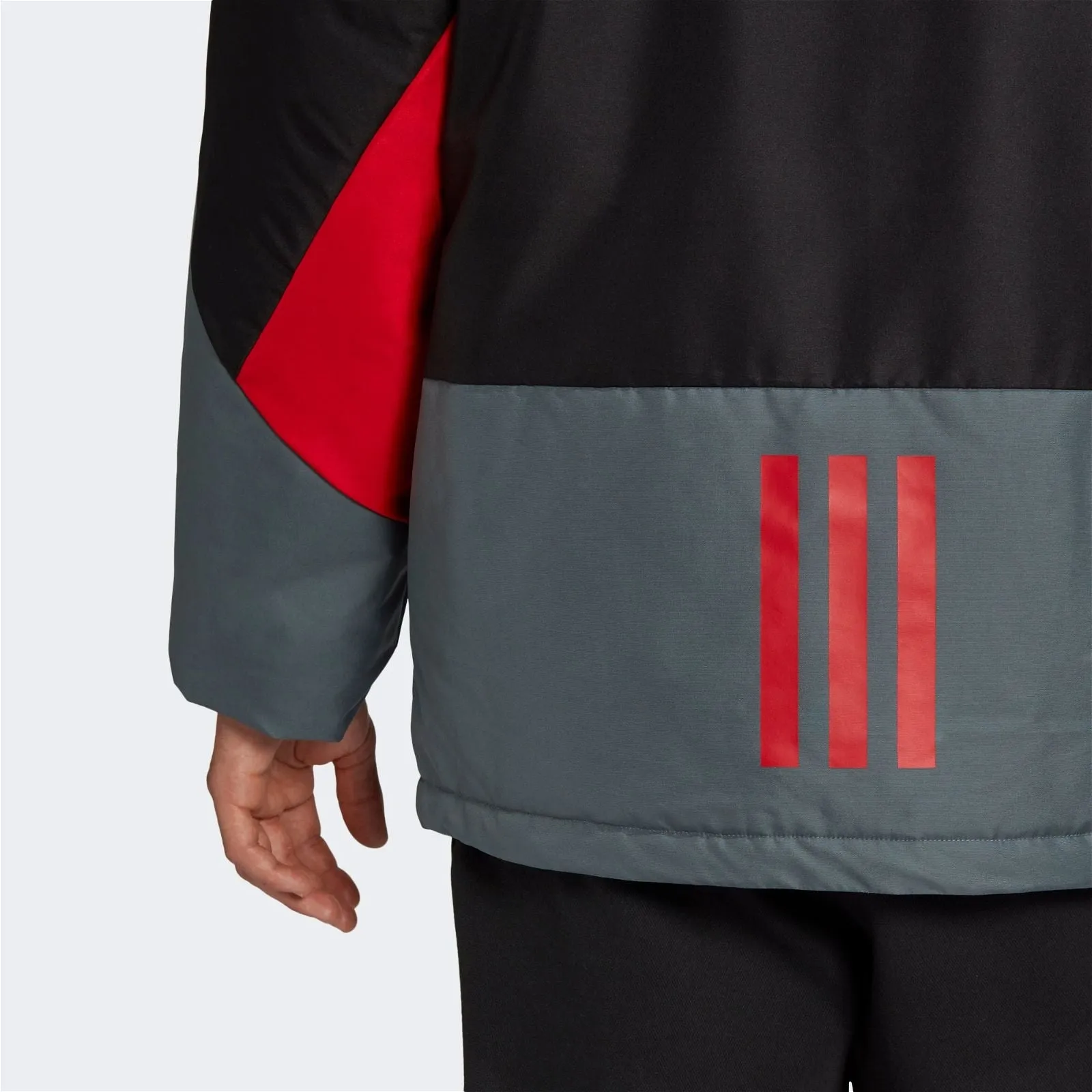 adidas BTS Insulated Padded Jacket - Black/Grey