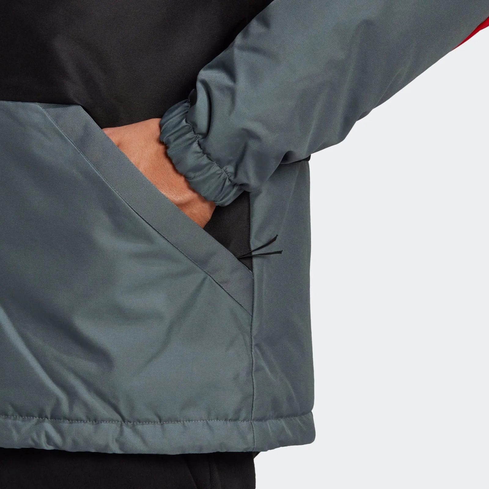 adidas BTS Insulated Padded Jacket - Black/Grey
