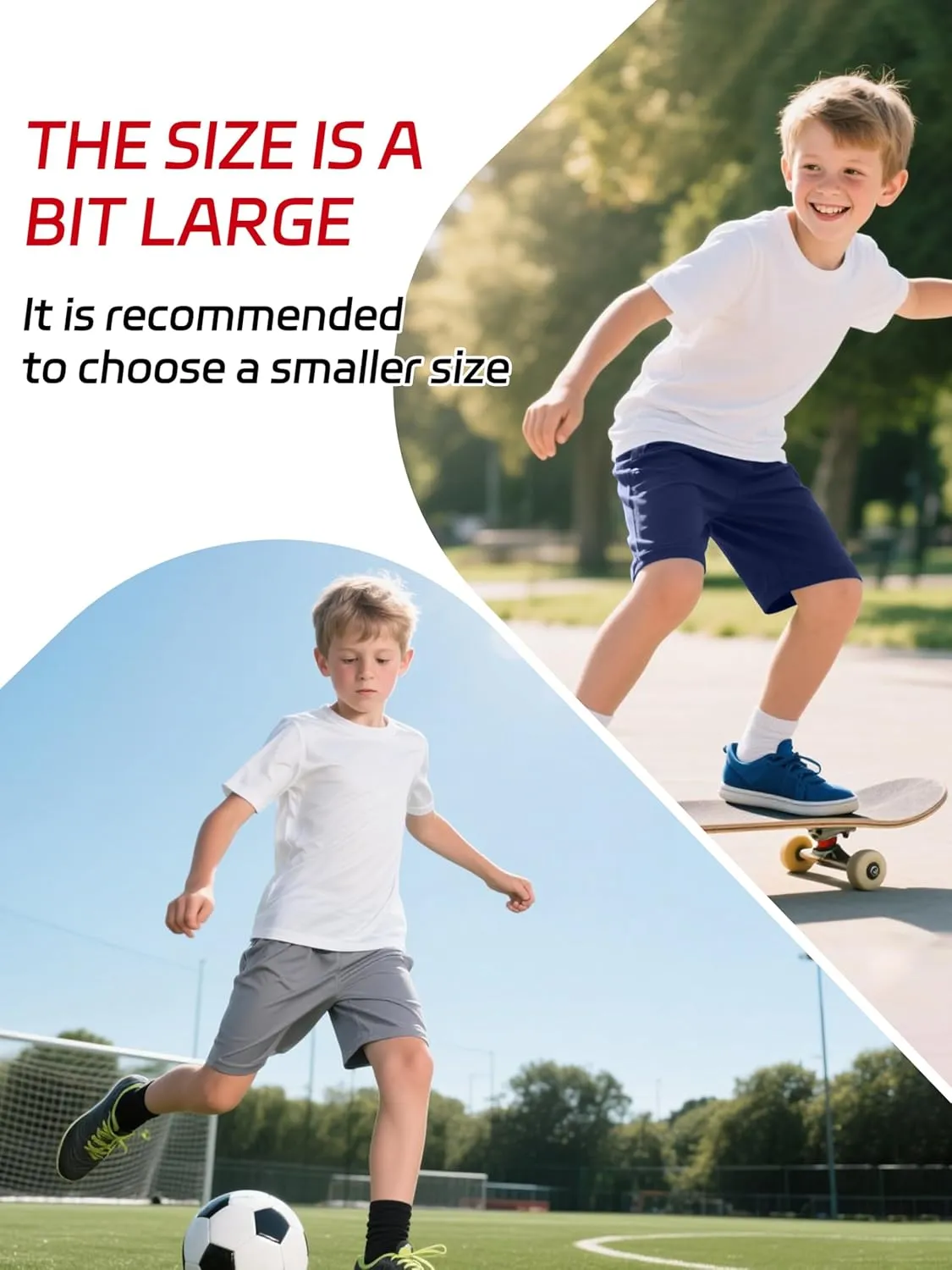 Boys Athletic Shorts with Pockets Kids Basketball Youth Quick Dry Active Performance Sports Boys Shorts