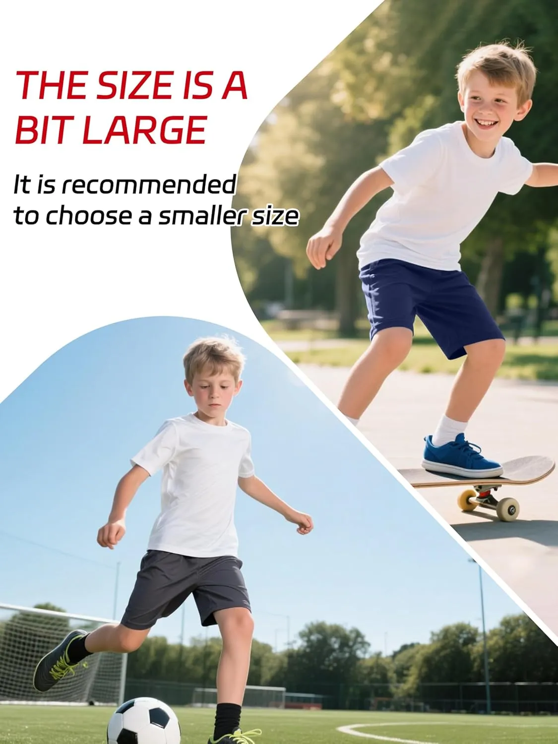 Boys Athletic Shorts with Pockets Kids Basketball Youth Quick Dry Active Performance Sports Boys Shorts