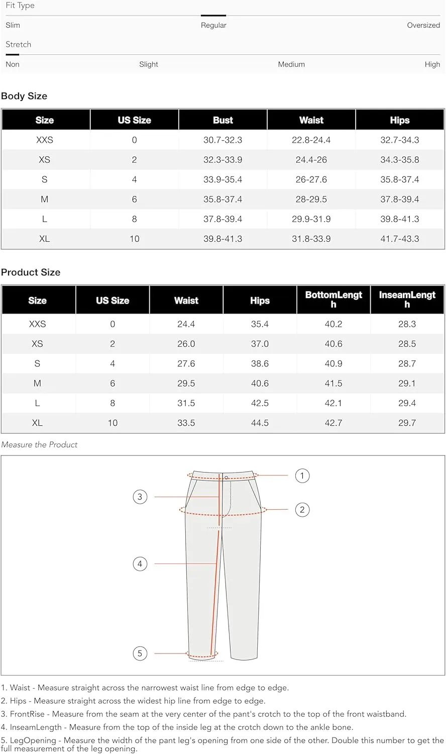 CIDER Work Pants Women Straight Leg High Waisted Dress Pants Business Casual Outfits