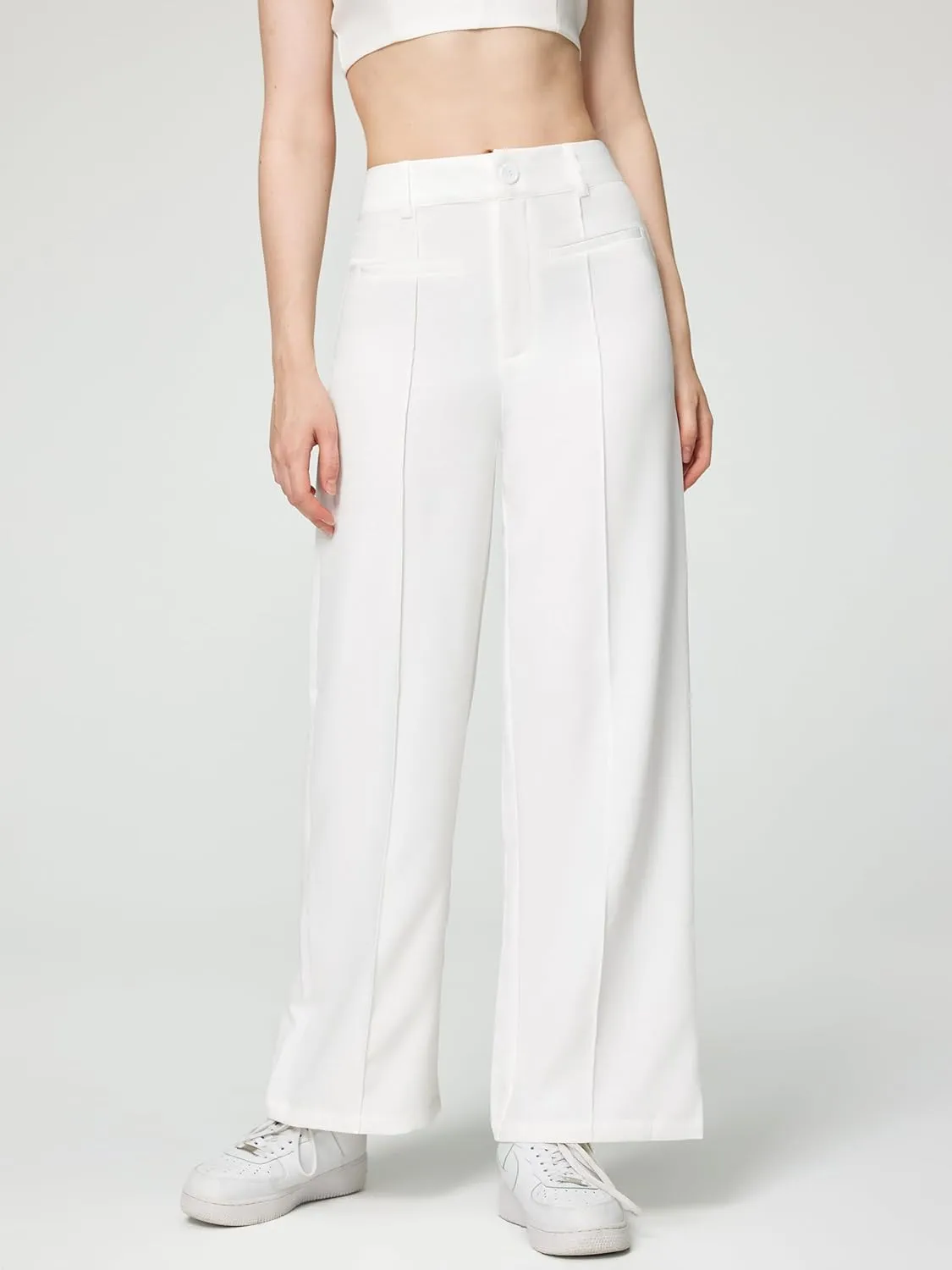 CIDER Work Pants Women Straight Leg High Waisted Dress Pants Business Casual Outfits