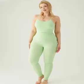 Form & Grace Seamless Leggings With Wide Waistband Pistachio