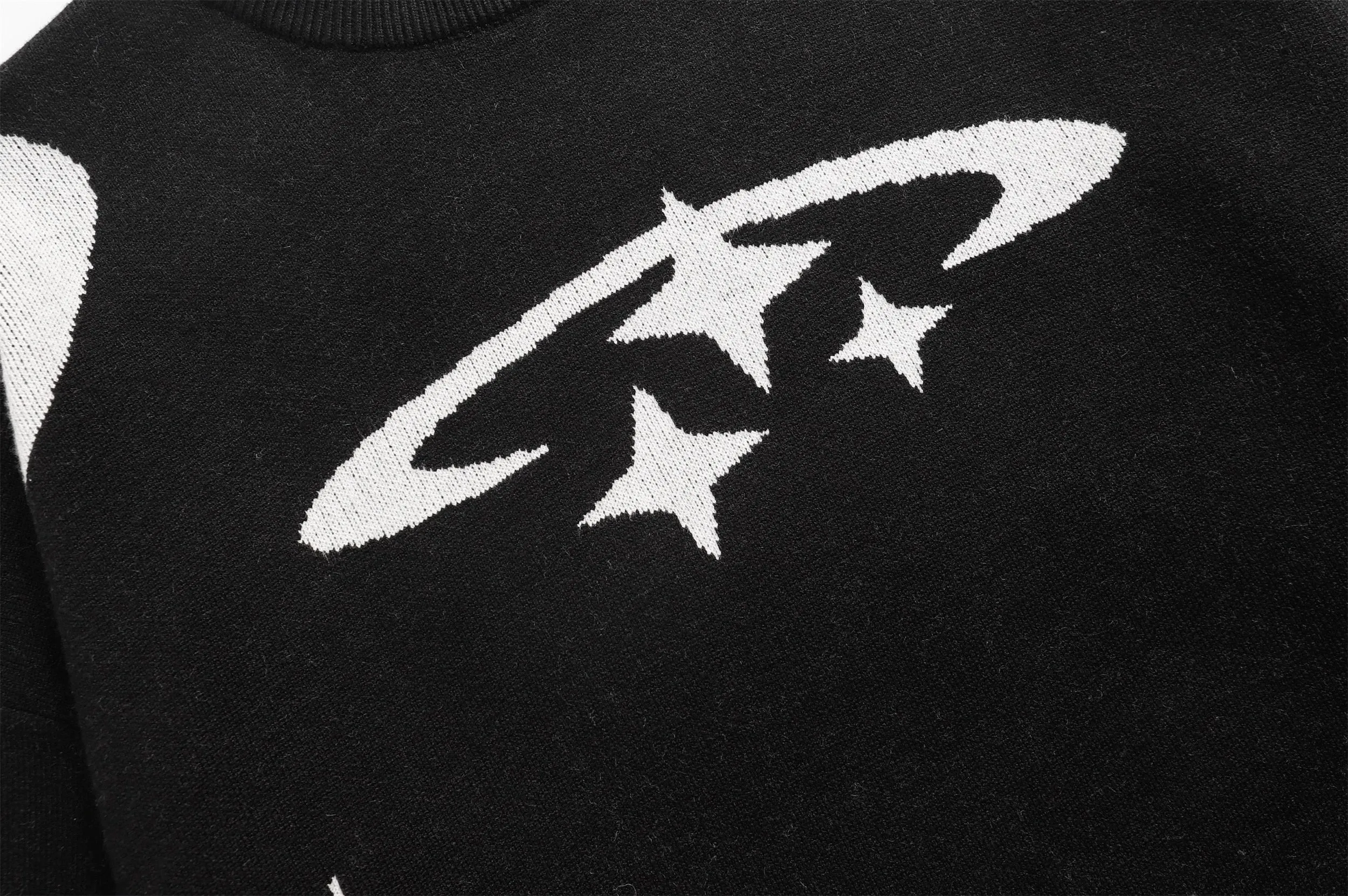 'Galactic' Oversized Knit Sweater