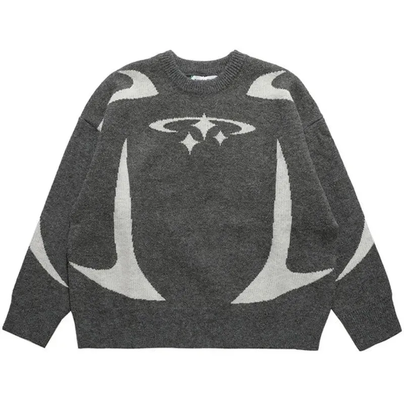 'Galactic' Oversized Knit Sweater