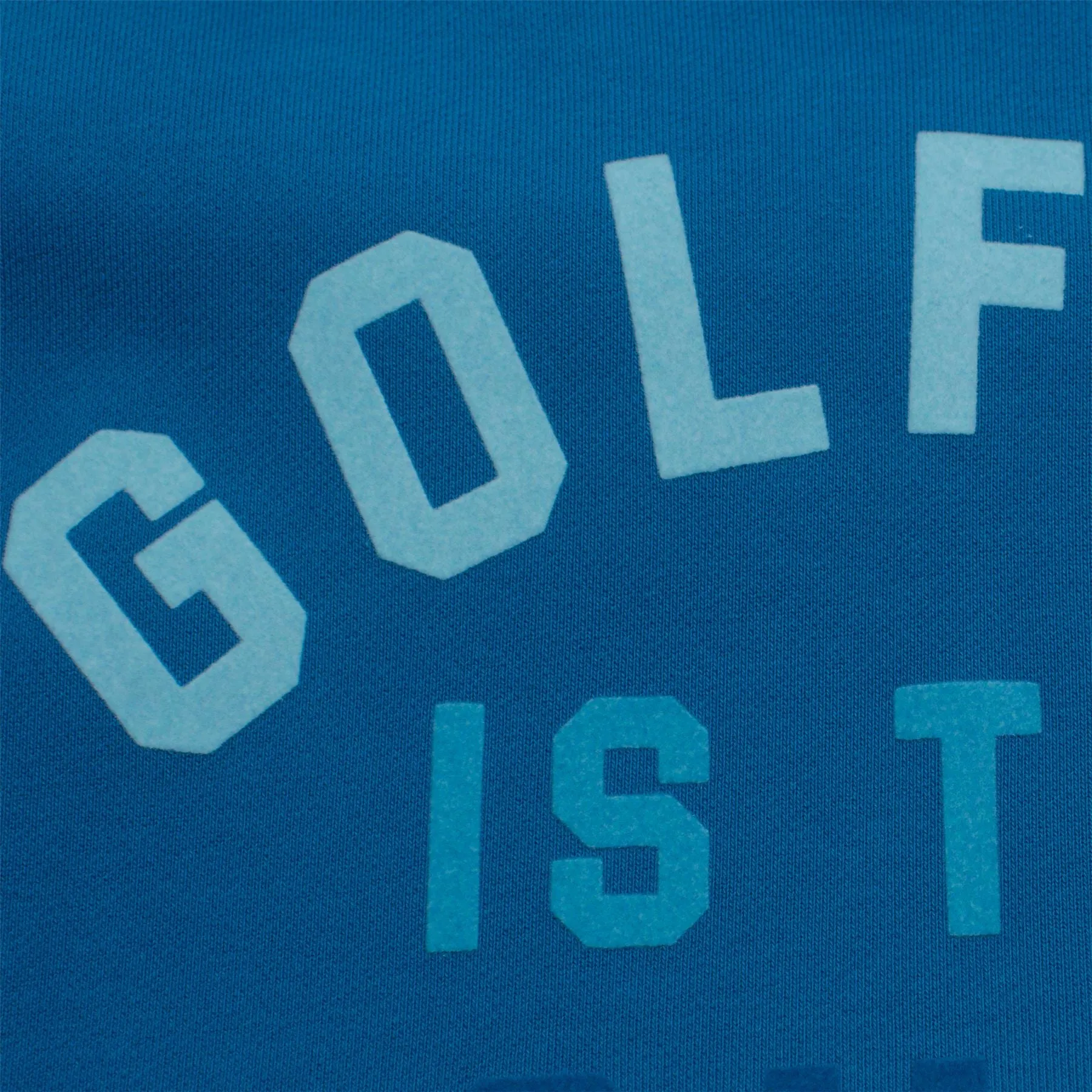 Golfing Is The Sh*t Oversized Hoodie Petrol - SS23