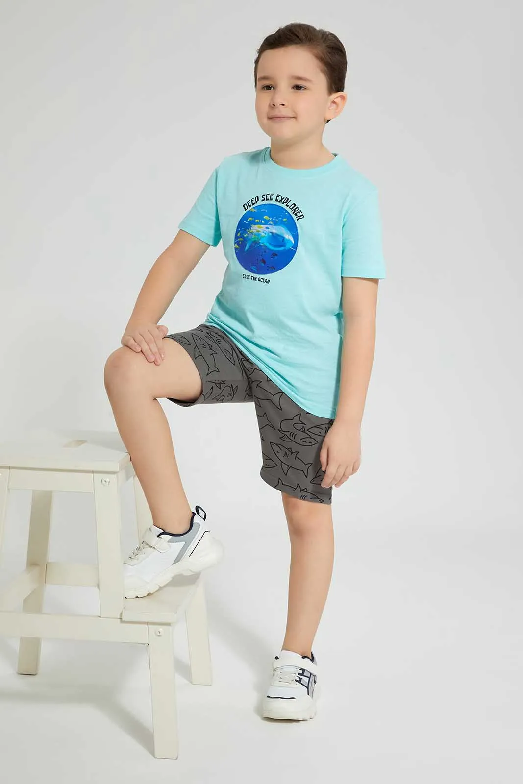 Grey Shark Active Short