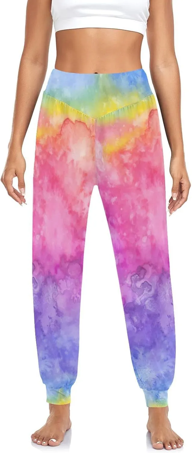 Hippie Harem Pants Cozy Yoga Trousers Casual Dance Sweatpants