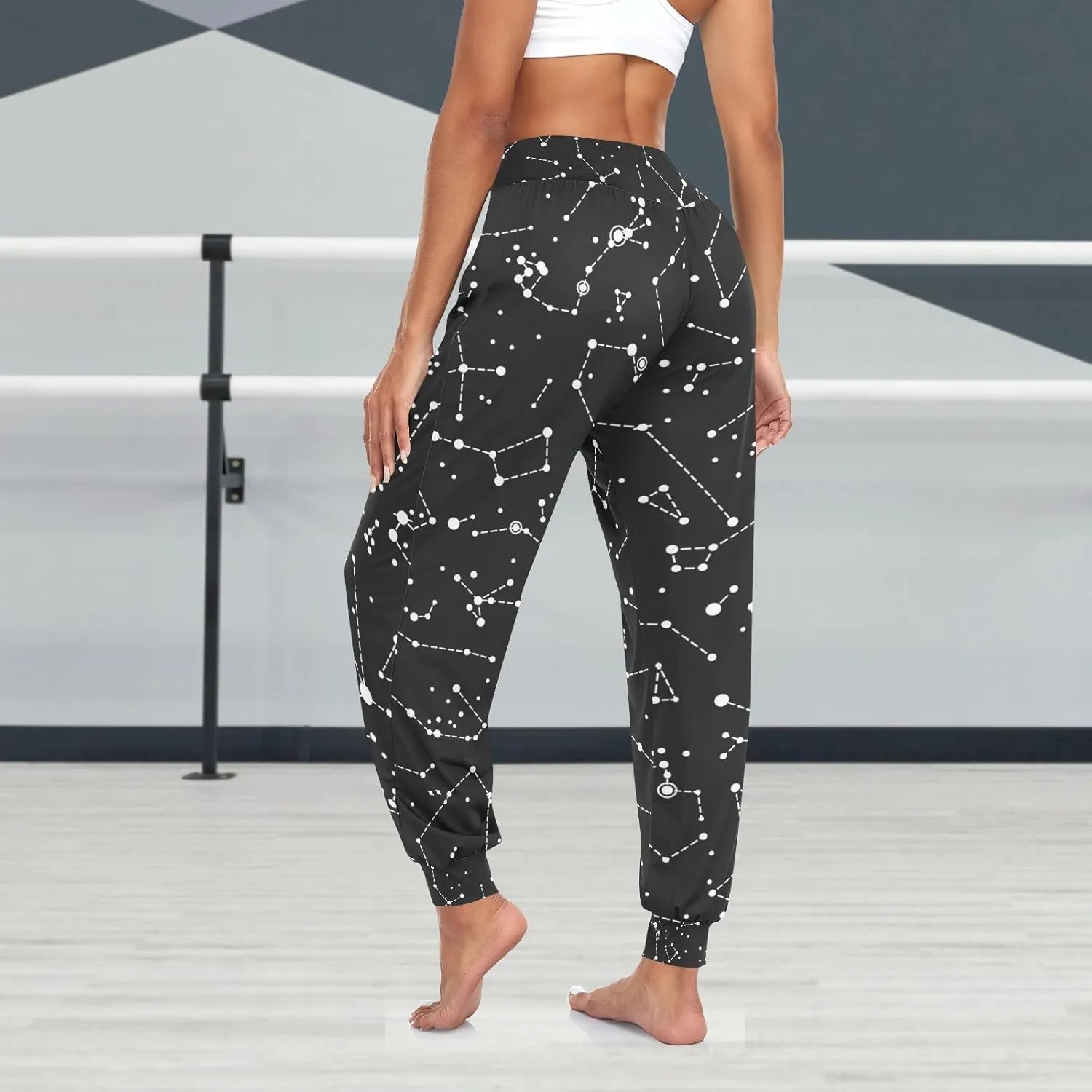 Hippie Harem Pants Cozy Yoga Trousers Casual Dance Sweatpants