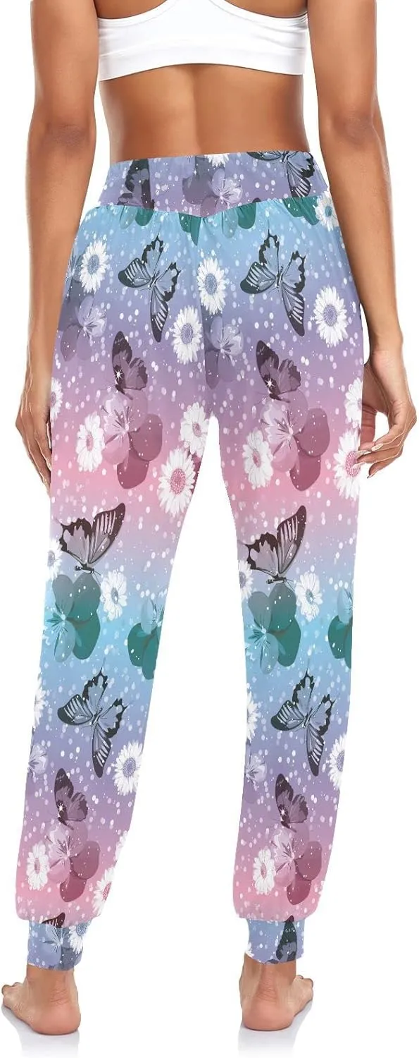 Hippie Harem Pants Cozy Yoga Trousers Casual Dance Sweatpants