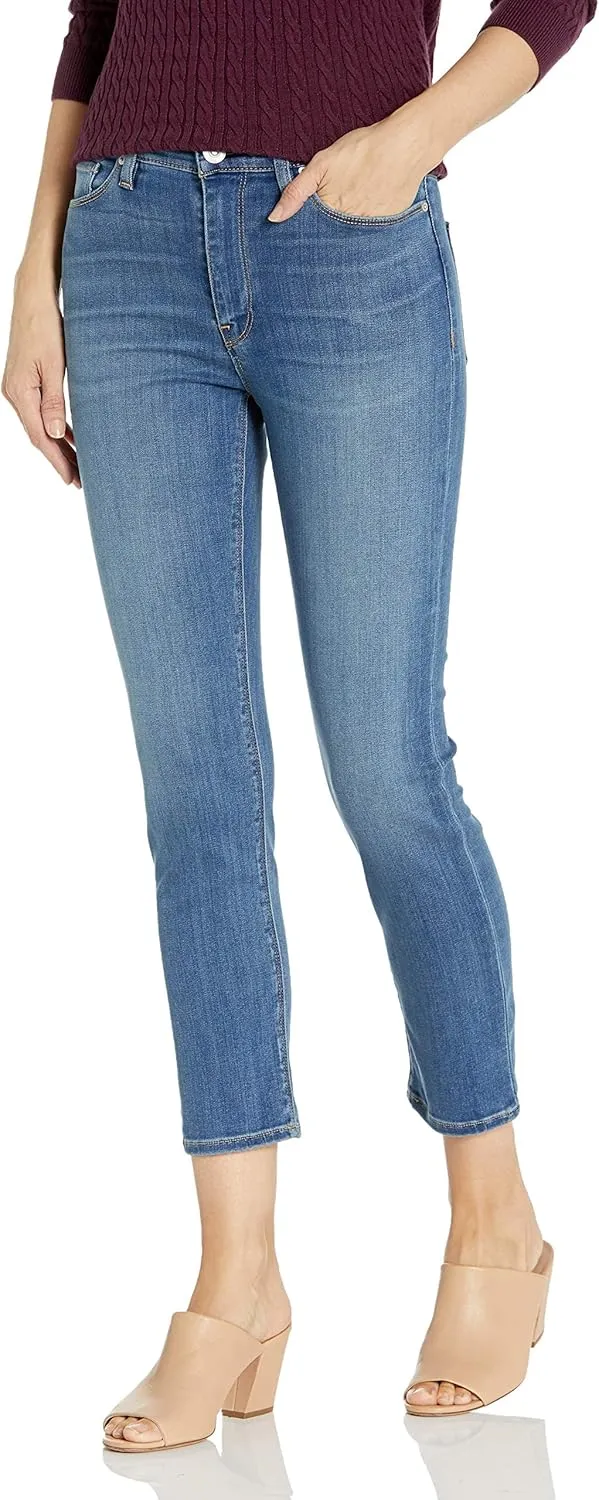 Hudson Jeans Women's Barbara High Rise, Skinny, Cropped Jean
