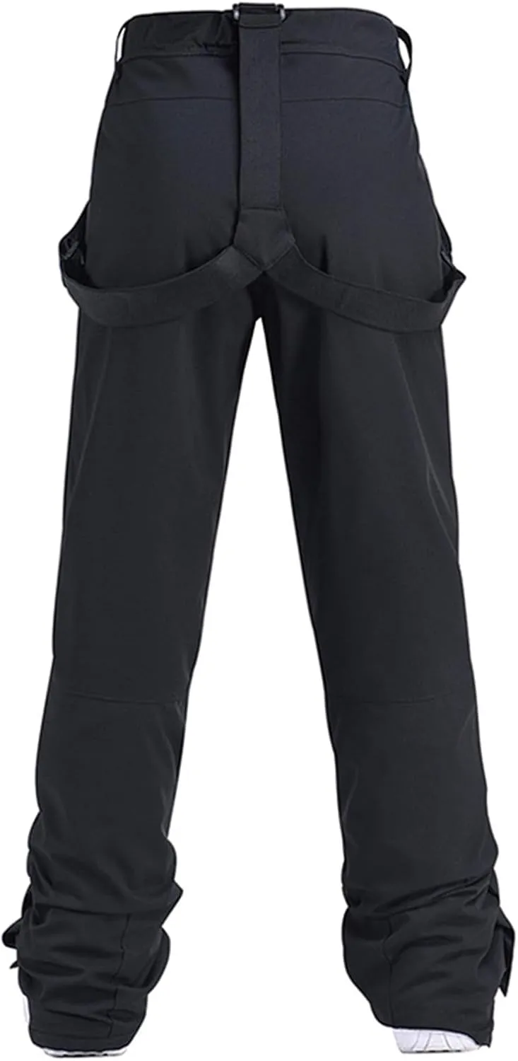 Insulated Pants for Women Snow Bibs Women Baggy Ski Pants Snowboard Overall Waterproof Windproof Warm Winter