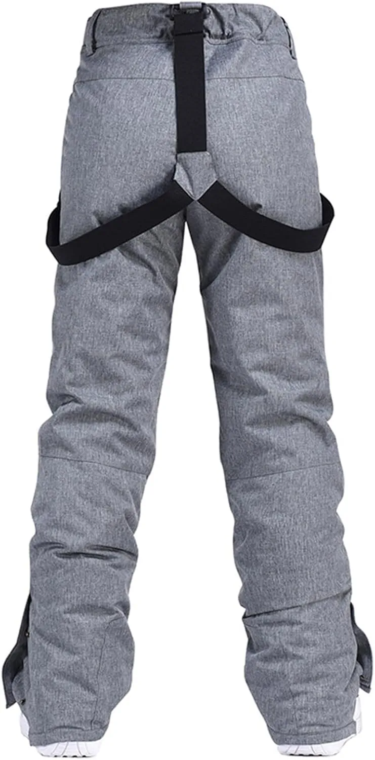 Insulated Pants for Women Snow Bibs Women Baggy Ski Pants Snowboard Overall Waterproof Windproof Warm Winter
