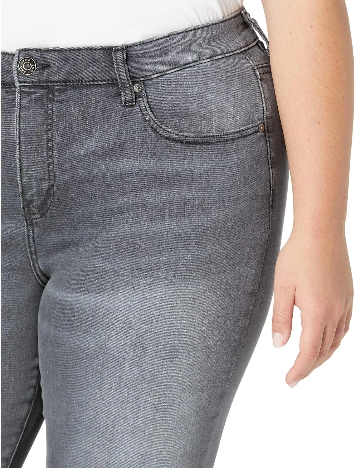 JAG Women's Plus Size Viola High Rise Skinny Jeans