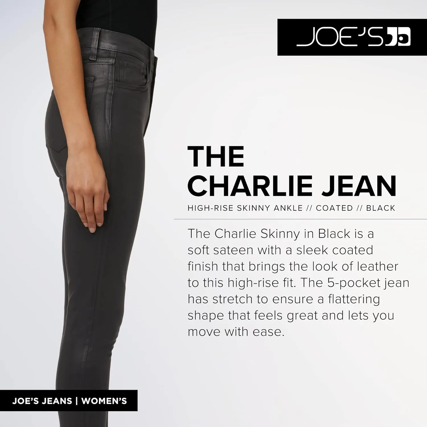 Joe's Women's The Charlie High Rise Skinny Ankle Jean