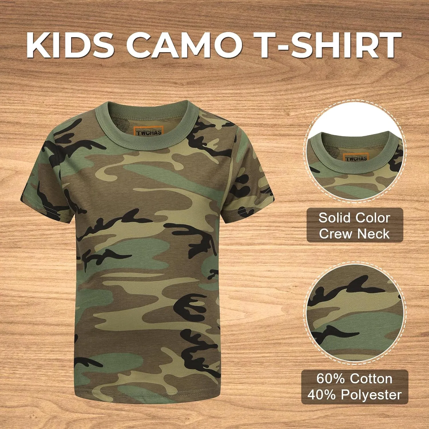 Kids Camo T-Shirt