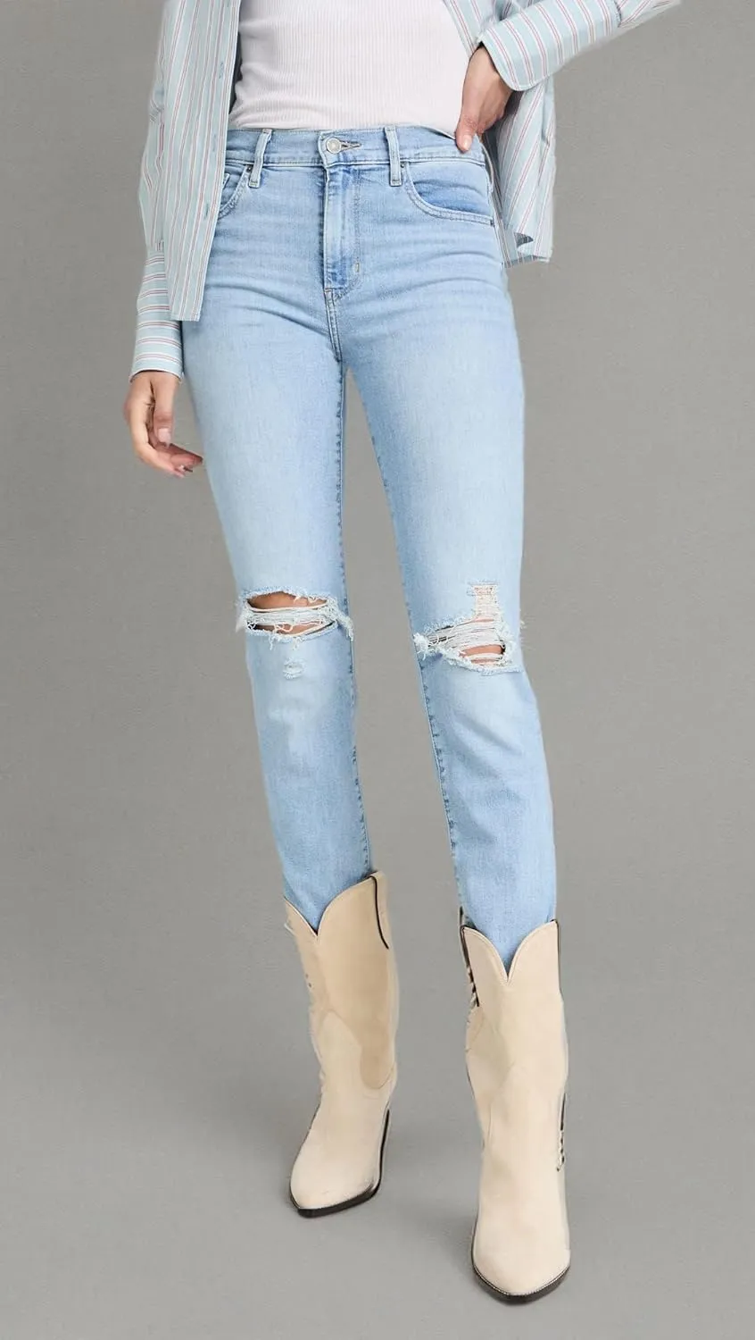 Levi's Women's Premium 724 High Rise Straight Jeans