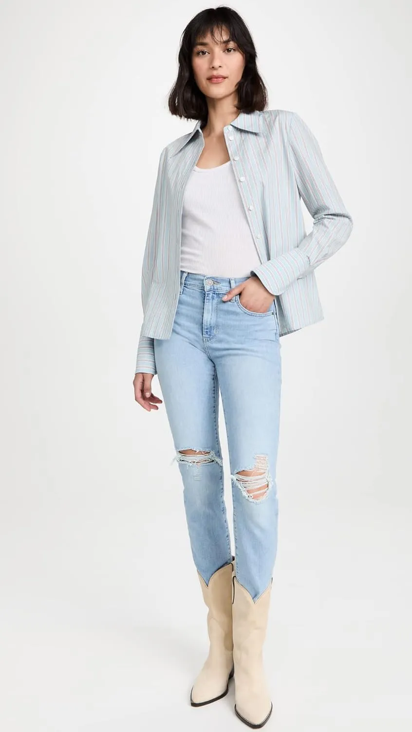 Levi's Women's Premium 724 High Rise Straight Jeans