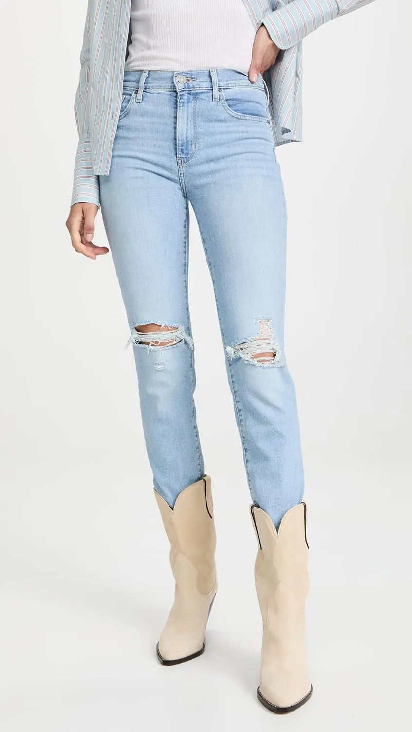 Levi's Women's Premium 724 High Rise Straight Jeans