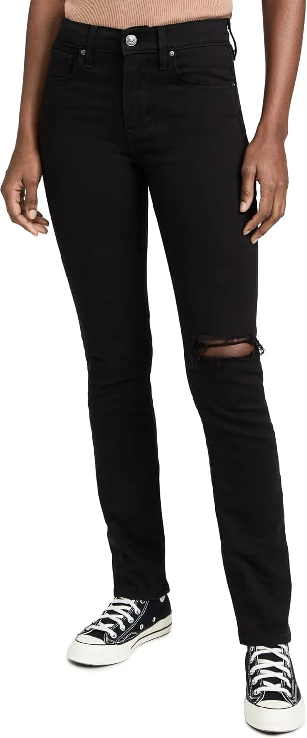 Levi's Women's Premium 724 High Rise Straight Jeans