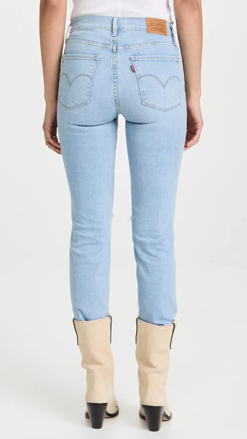 Levi's Women's Premium 724 High Rise Straight Jeans