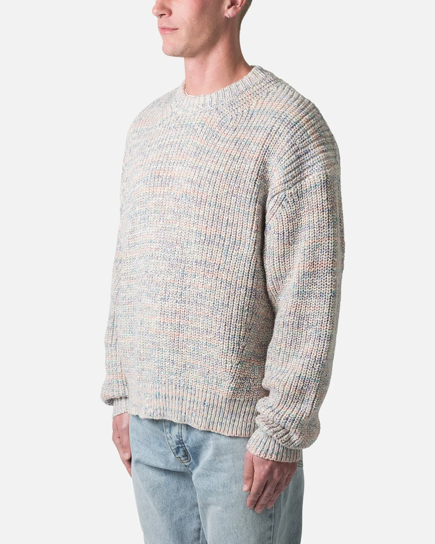 MNML Rainbow Knit Sweater Multi
