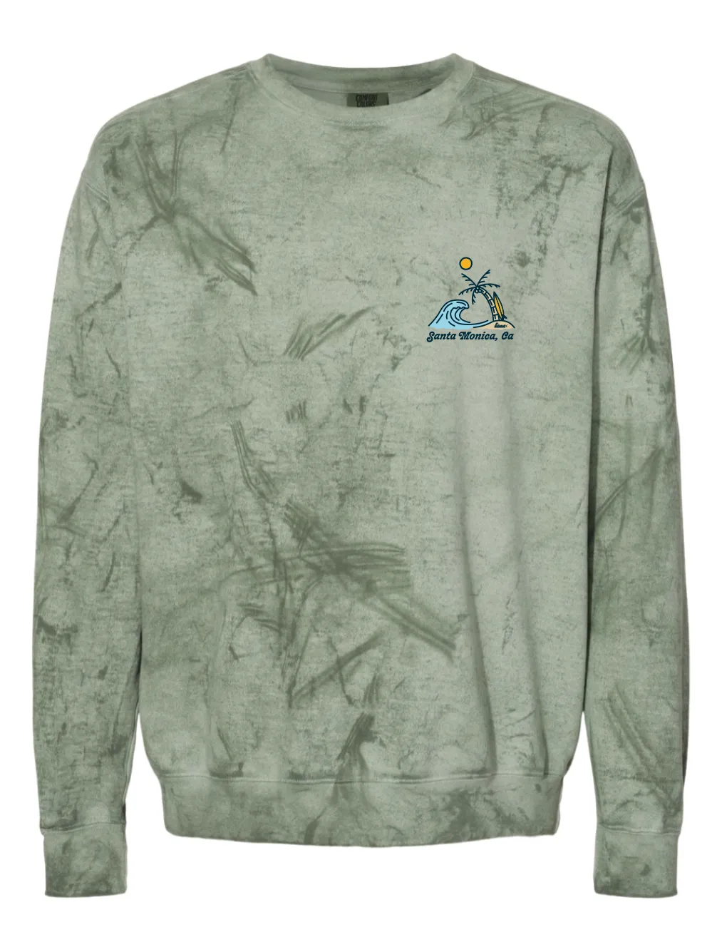Poseidon Santa Monica Crew Neck - Fern