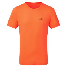 Ronhill Men's Core Short Sleeve Tee - Fluo Orange/Legion