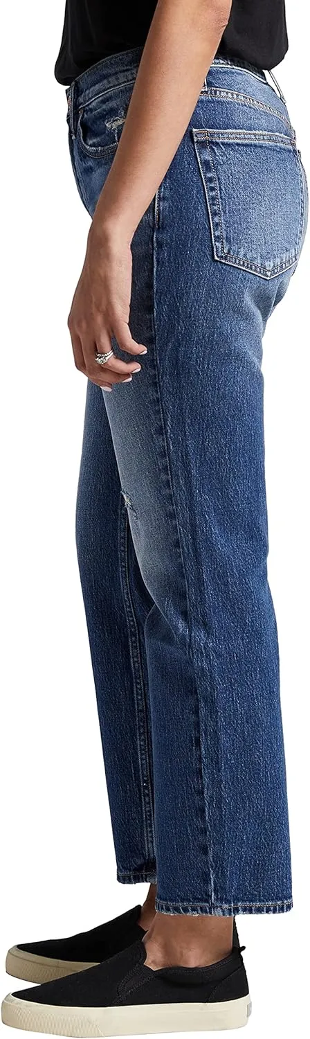 Silver Jeans Co. Women's Frisco High Rise Straight Leg Jeans