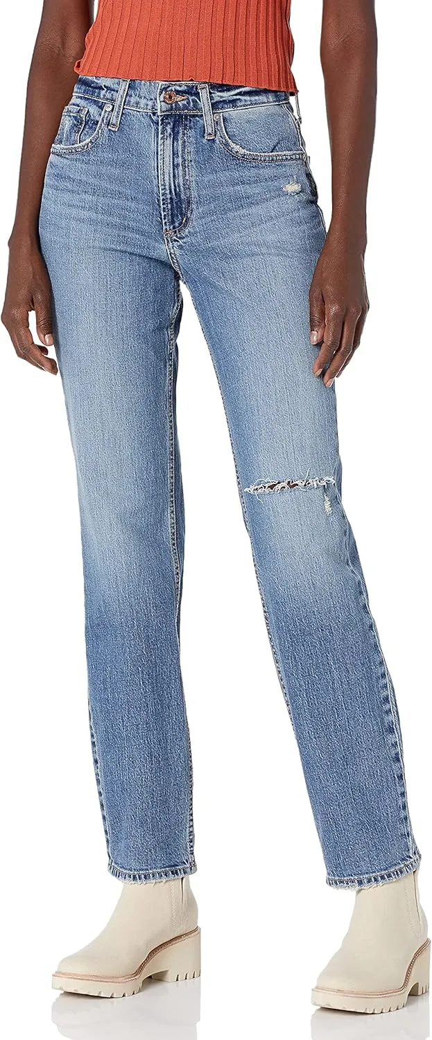 Silver Jeans Co. Women's Frisco High Rise Straight Leg Jeans