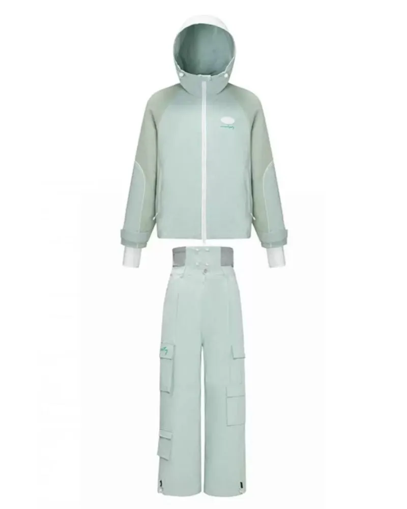Ski Wear Loose Snow Jacket & Pants Suit(Sold Separately)