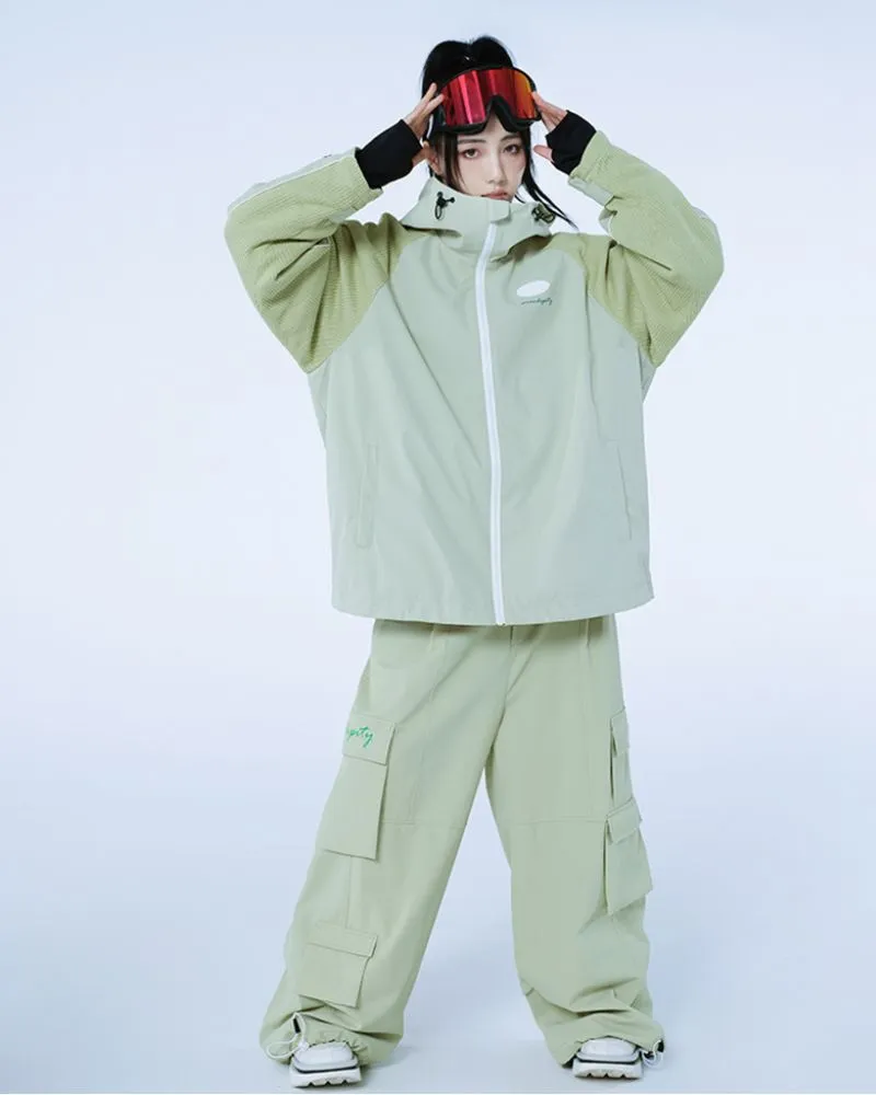 Ski Wear Loose Snow Jacket & Pants Suit(Sold Separately)