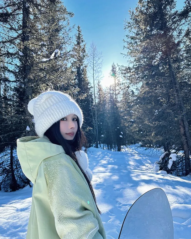 Ski Wear Loose Snow Jacket & Pants Suit(Sold Separately)