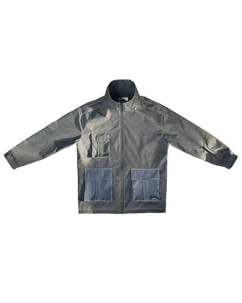 Ski Wear Windproof Jean Snow Jackets & Pants Suit (Sold Separately)