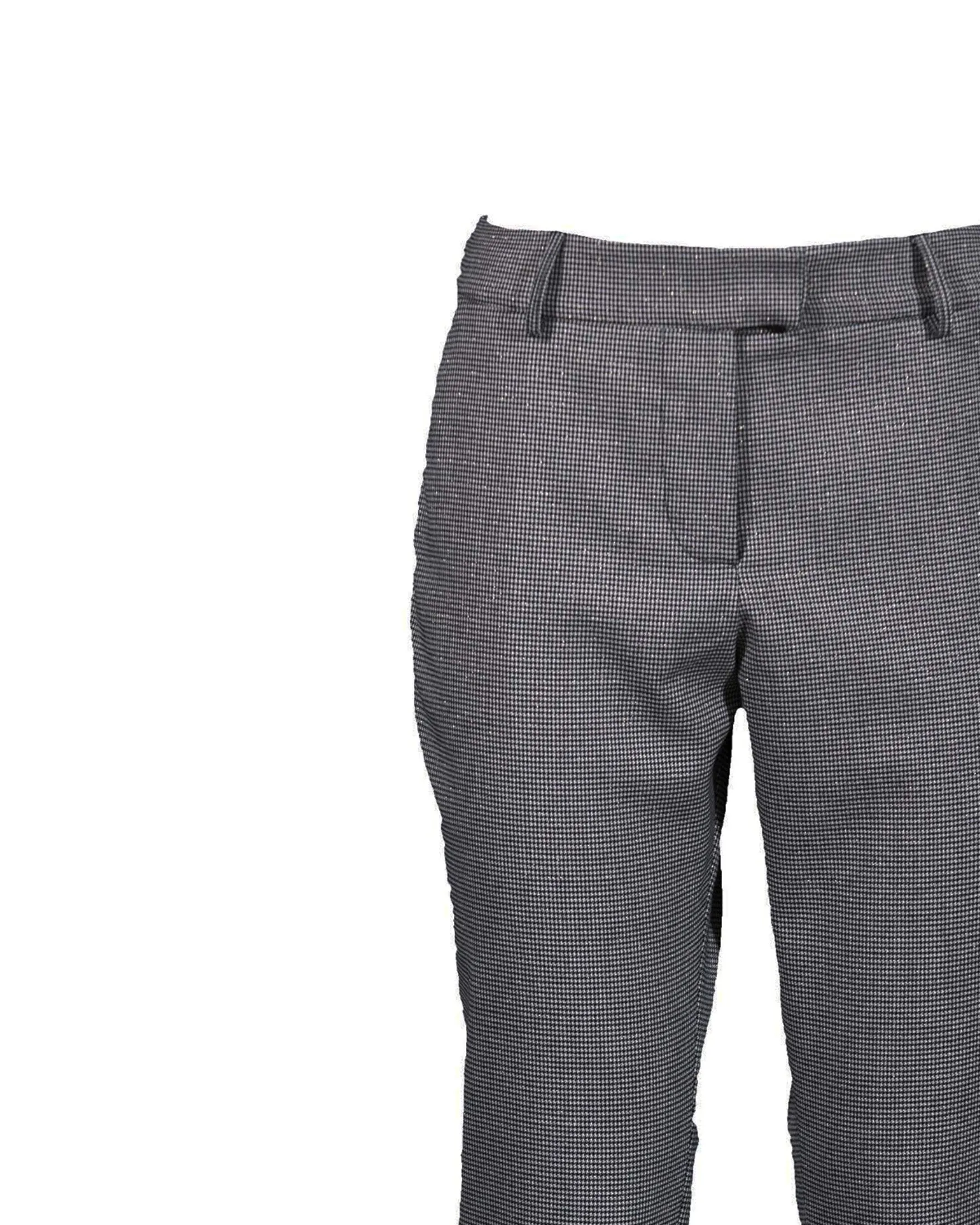 Straight classic trousers