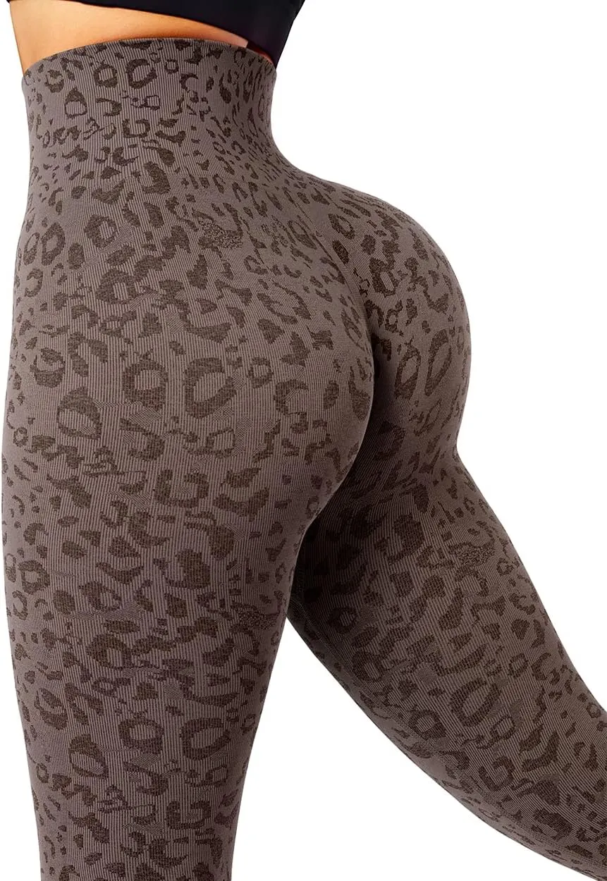 SUUKSESS Women Scrunch Butt Lifting Seamless Leggings Booty High Waisted Workout Yoga Pants