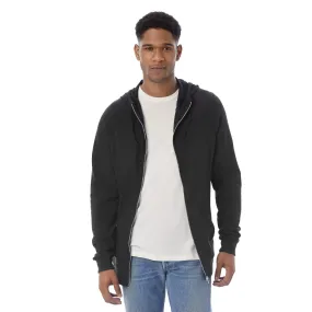 Weekender Vintage Heavy Knit Hoodie (Black)