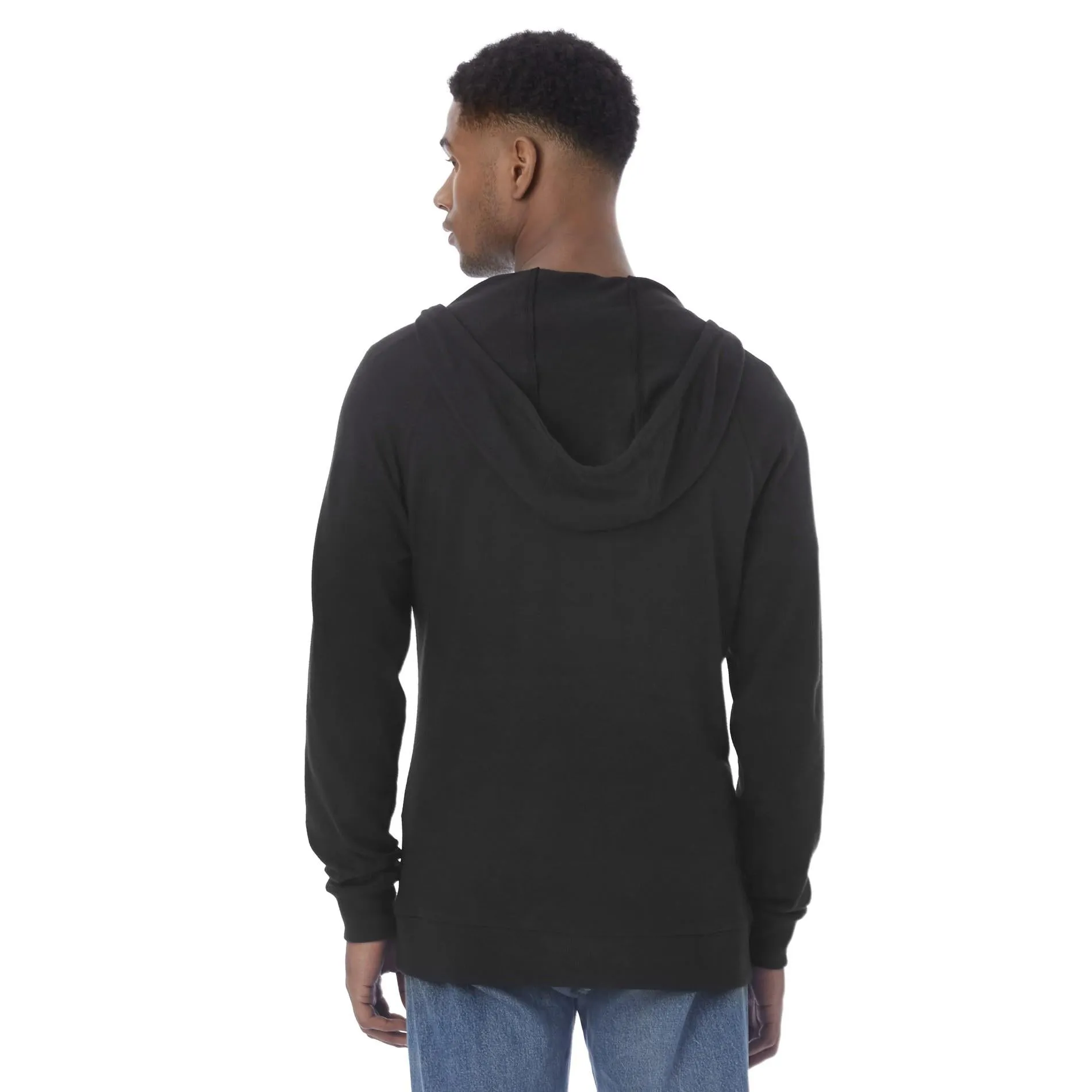 Weekender Vintage Heavy Knit Hoodie (Black)