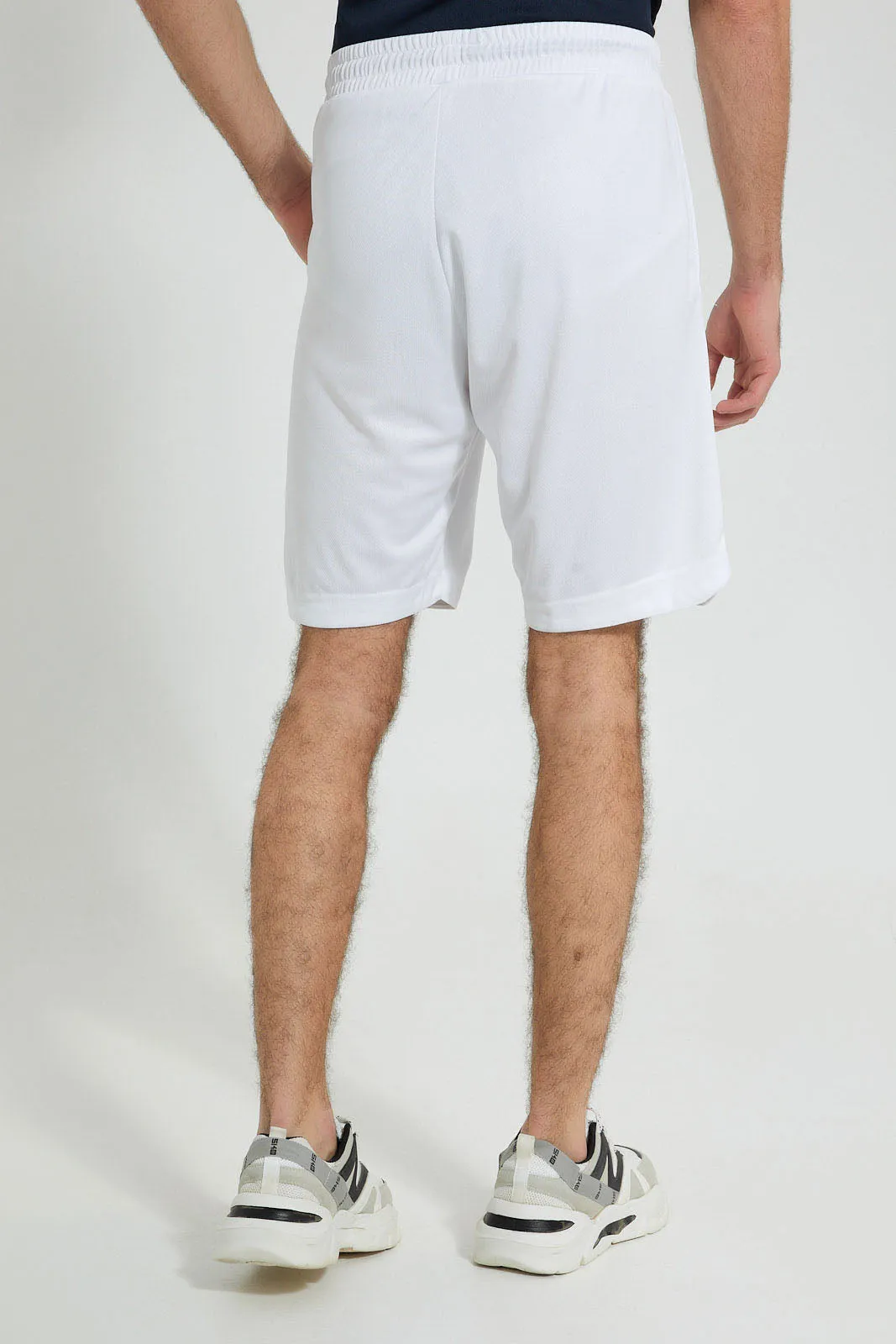 White Active Shorts