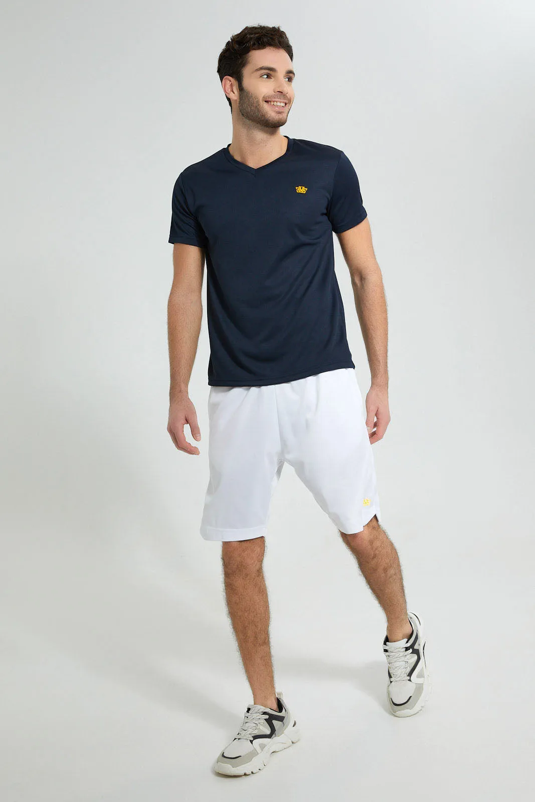 White Active Shorts