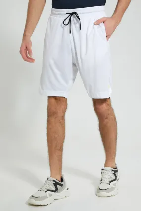 White Active Shorts